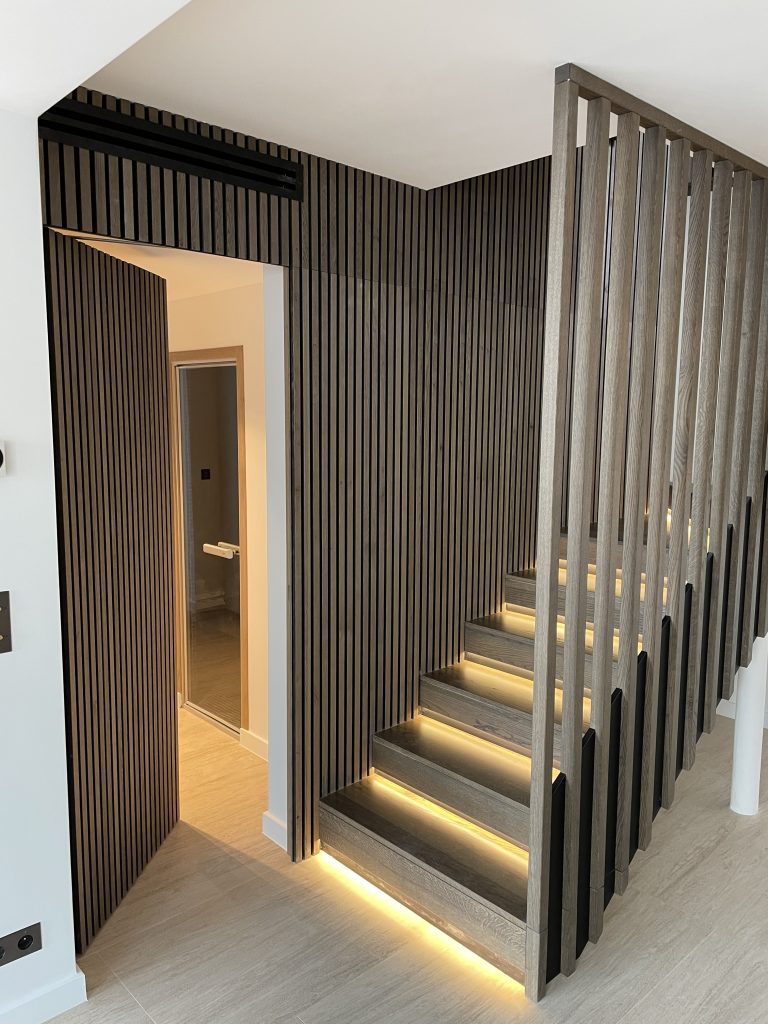akupanel - rustic grey oak, hidden door