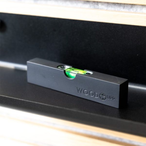 Spirit Level w. WoodUpp Logo