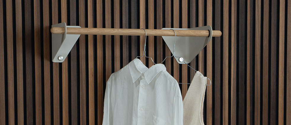 Image 2 of 5 in Linn Coat Rail gallery